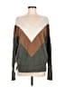 PrAna Chevron-herringbone Green Pullover Sweater Size M - photo 1