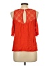 Eyeshadow 100% Rayon Orange Sleeveless Blouse Size L - photo 2