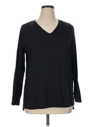 Lands' End 3/4 Sleeve T-Shirt (view 1)