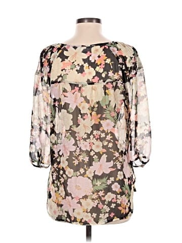 LC Lauren Conrad 3/4 Sleeve Blouse (view 2)
