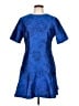 Alice + Olivia 100% Polyester Floral Blue Casual Dress Size 12 - photo 1