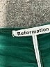 Reformation Green Long Sleeve Blouse Size L - photo 3