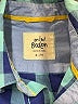 Mini Boden 100% Cotton Checkered-gingham Blue Long Sleeve Button-Down Shirt Size 6 - photo 3