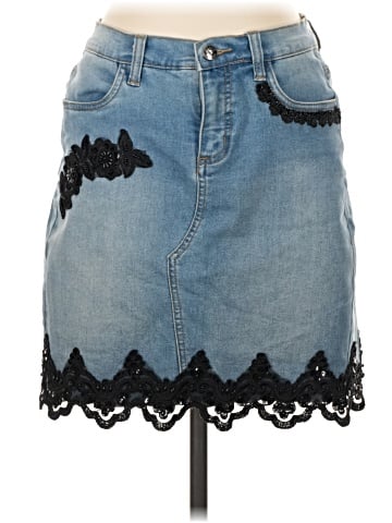 Venus Denim Skirt (view 1)