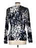212 Collection Animal Print Silver Pullover Sweater Size L - photo 2