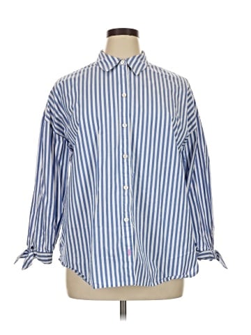 Lilly Pulitzer 3/4 Sleeve Button-Down Shirt (view 1)