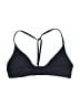 Roxy Solid Black Swimsuit Top Size S - photo 2