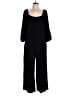 Garnet Hill Solid Black Jumpsuit Size L - photo 1