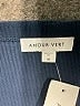 Amour Vert Solid Blue Formal Skirt Size M - photo 4