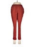 Morgan Taylor Solid Red Linen Pants Size M - photo 1