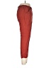 Morgan Taylor Solid Red Linen Pants Size M - photo 4