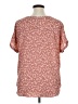 Buffalo by David Bitton 100% Polyester Pink Short Sleeve Blouse Size XL - photo 2