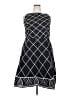eShakti Argyle Black Cocktail Dress Size 2X - photo 1