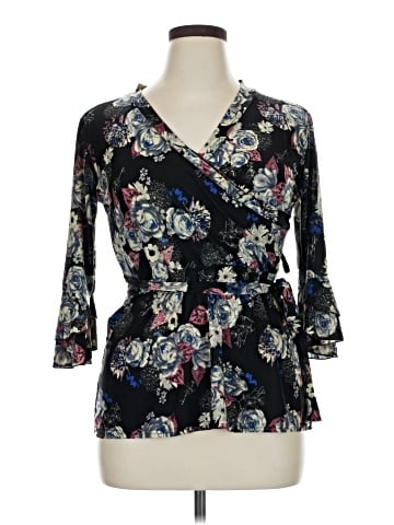 ACE Fashion 3/4 Sleeve Blouse (view 1)
