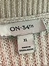 On 34th Solid Tan Pullover Sweater Size XL - photo 7