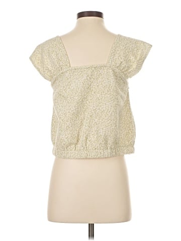 Madewell Floral Jacquard Button-Front Top (view 2)