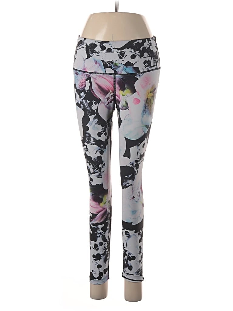 Pre-owned Assorted Brands Yoga Pants In Gray