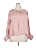 Old Navy 100% Polyester Pink Long Sleeve Blouse Size 2X - photo 1