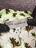 Lee Mathews 100% Silk Print Green Silk Pants Size XXS - photo 4