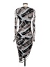 DKNY Graphic Gray Cocktail Dress Size S - photo 2
