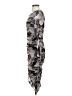 DKNY Graphic Gray Cocktail Dress Size S - photo 5