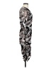 DKNY Graphic Gray Cocktail Dress Size S - photo 4