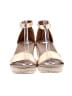ABEO 100% Leather Gold Wedges Size 8 1/2 - photo 2