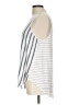 Ann Taylor LOFT 100% Polyester White Sleeveless Blouse Size L - photo 5