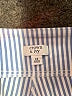 Crown & Ivy Stripes Blue Skort Size 14 - photo 3