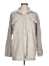 Win Win Tan Gray Long Sleeve Blouse Size L - photo 1
