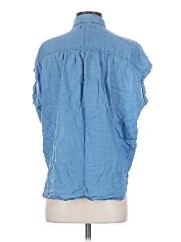 Madewell Central Shirt in Bright Indigo (view 2)