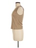 Burberry 100% Cotton Brown Tan Tank Top Size M - photo 5