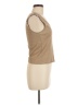 Burberry 100% Cotton Brown Tan Tank Top Size M - photo 4