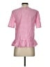 ASOS Pink Short Sleeve Blouse Size 4 - photo 2