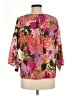 Weekend Max Mara Floral Pink 3/4 Sleeve Blouse Size M - photo 2