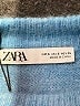 Zara Blue Pullover Sweater Size S - photo 7