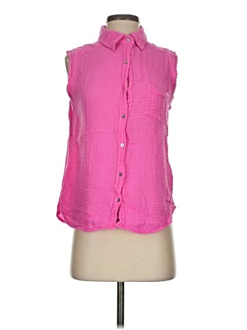 Michael Stars Sleeveless Button-Down Shirt (view 1)