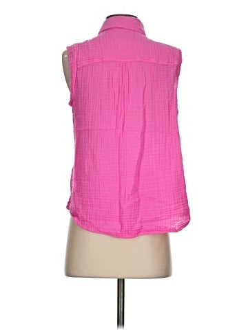 Michael Stars Sleeveless Button-Down Shirt (view 2)