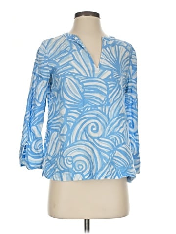Vineyard Vines 3/4 Sleeve Blouse (view 1)