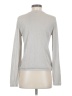 Halogen Metallic Silver Pullover Sweater Size S - photo 2