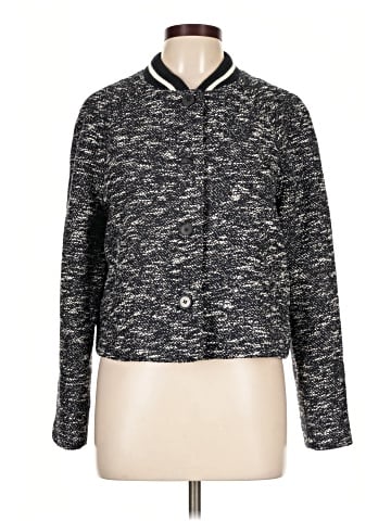 Madewell Raglan Bomber Jacket in Tweed (view 1)