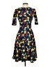 Lularoe Argyle Blue Cocktail Dress Size XS - photo 2