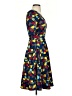 Lularoe Argyle Blue Cocktail Dress Size XS - photo 4