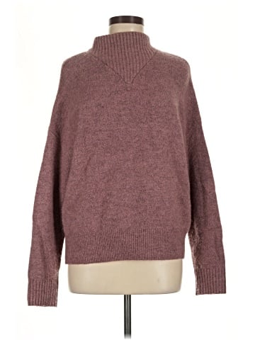 Madewell Dillon Mockneck Pullover Sweater (view 1)