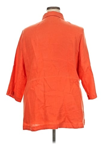 Coldwater Creek 3/4 Sleeve Button-Down Shirt (view 2)
