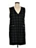 Madewell Plaid Black Casual Dress Size M - photo 1