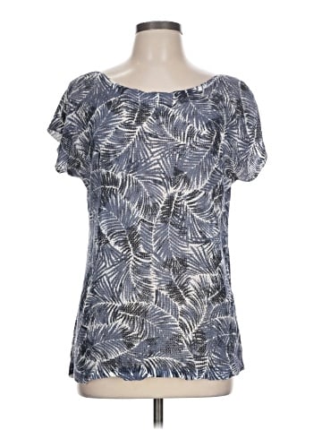 Liz Claiborne Short Sleeve Blouse (view 1)