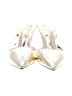 Unbranded Metallic Gold Silver Heels Size 7 1/2 (estimated) - photo 2