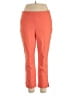 Chico's Solid Orange Casual Pants Size XL - photo 1