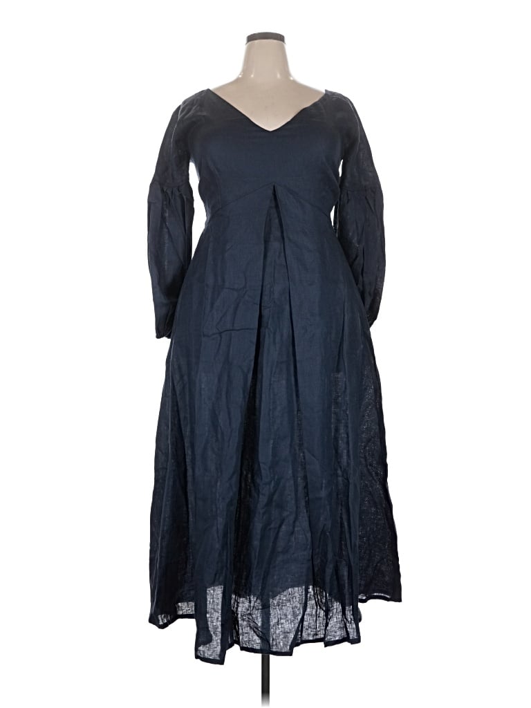 Pre-owned Assorted Brands Casual Dress In Blue